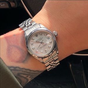 Rolex ladies oyster perpetual date just